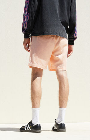 Cotton Textured Volley Shorts image number 4
