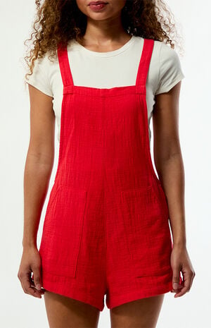 Beach Crush Denim Overalls image number 2