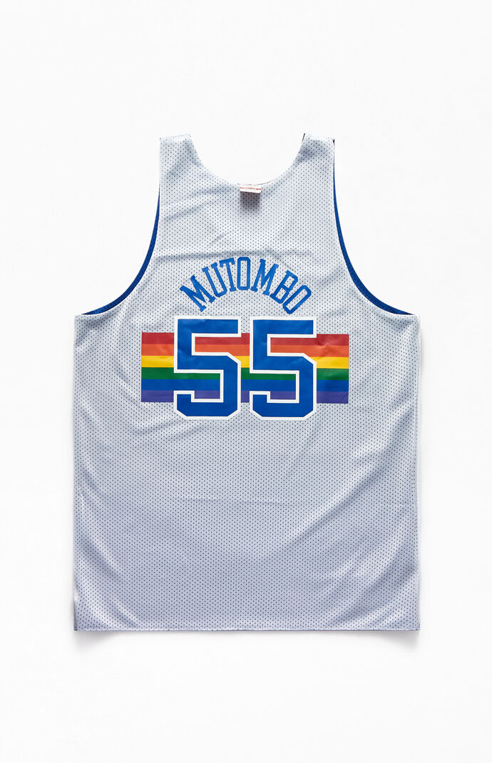 Nuggets Mutombo Reversible Basketball Jersey