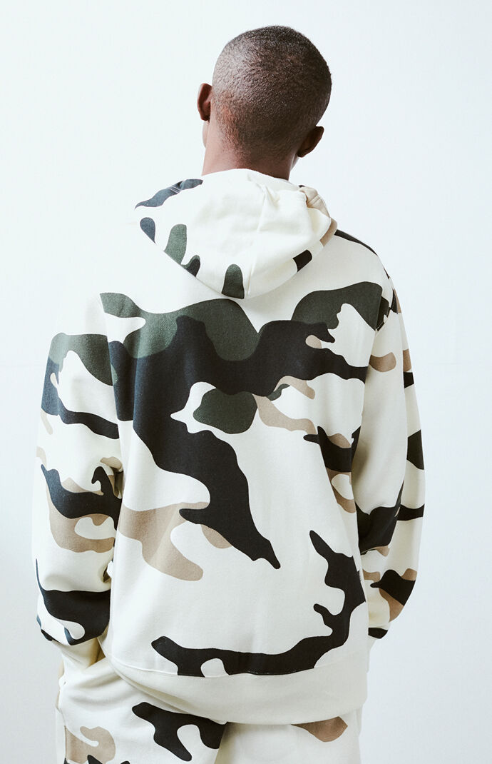 champion grey camo hoodie