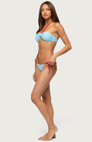 Leni Contrast Bandeau Bikini Top image number 5