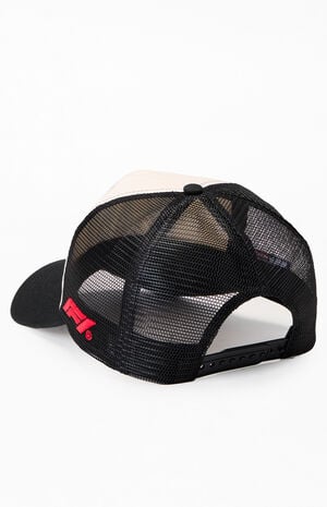 x Pacsun United States Grand Prix 2025 Austin Texas Colorblock Trucker Hat image number 5