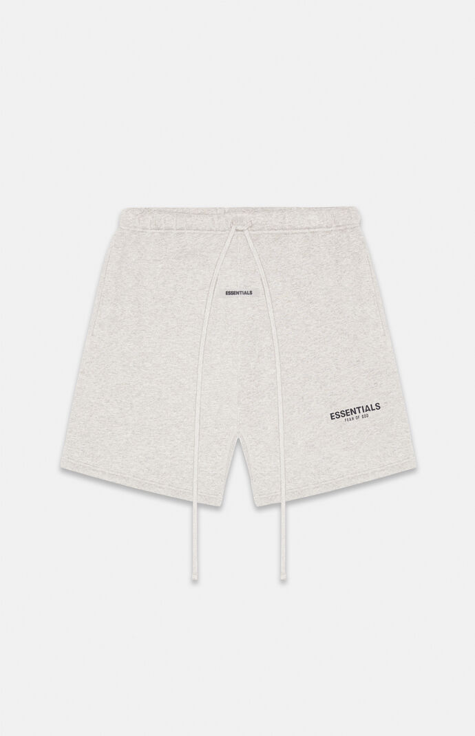 Fear of God Essentials Essentials Oatmeal Sweat Shorts PacSun