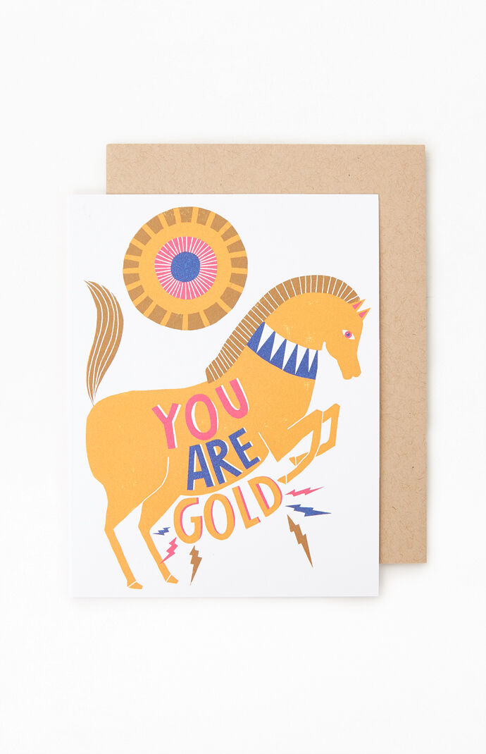 You Are Gold Card