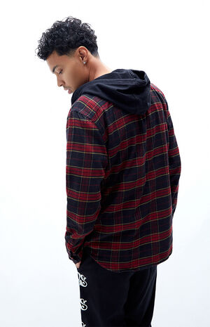 Vans Parkway Hooded Flannel Shirt | PacSun
