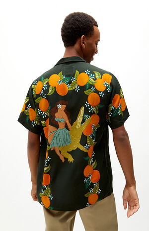 Tropical Orange Camp Shirt Tropical Orange Camp Shirt image number null