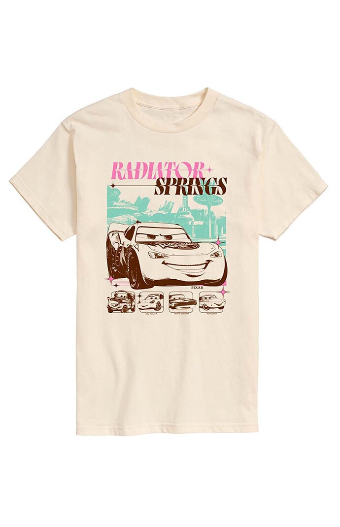 Hybrid Apparel Cars Radiator Springs T-Shirt