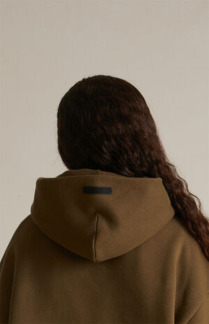 Kids Olive Fleece Hoodie image number 5