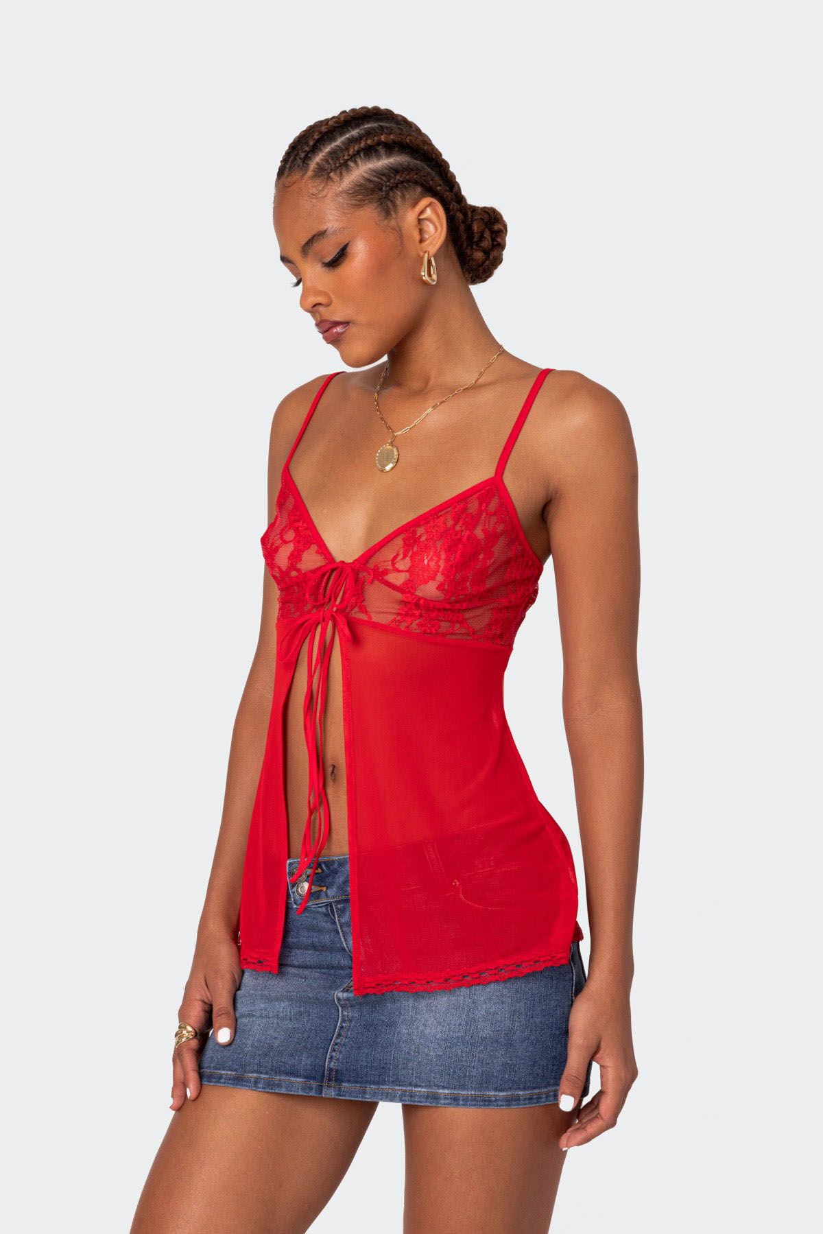Orange Bandeau Top | Neave – motelrocks-com-us