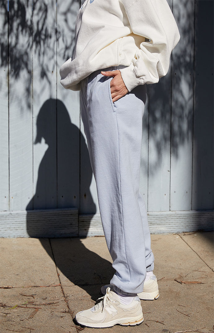 John Galt Light Blue Rosa Sweatpants PacSun