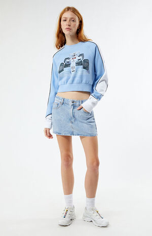 x PacSun Eco After Race Crew Neck Sweatshirt image number 3