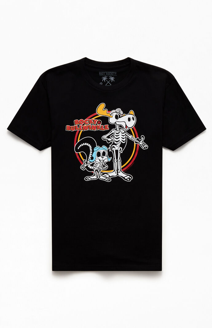 Rocky & Bullwinkle Short Sleeve T-Shirt