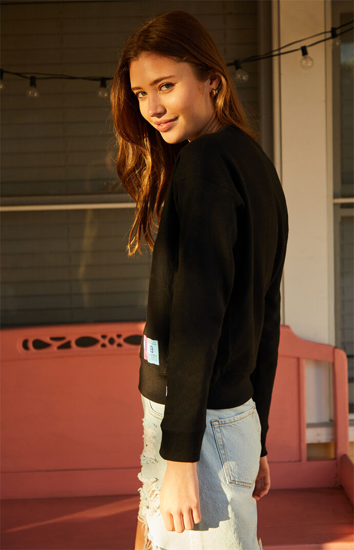 Reverse Weave Crew Neck Sweatshirt