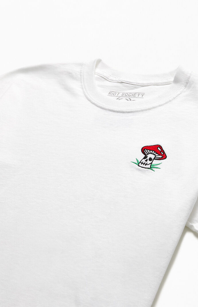 Skull Mushroom Short Sleeve T-Shirt