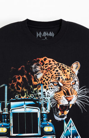 Def Leppard Panther Truck T-Shirt image number 2