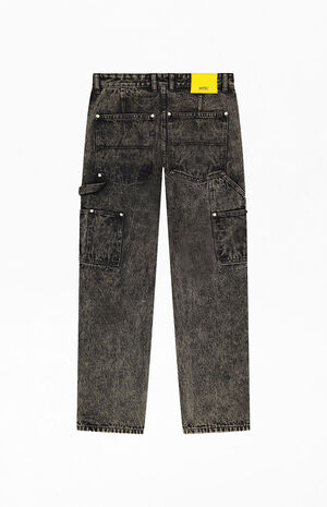 Gray Denim Carpenter Pants image number 2