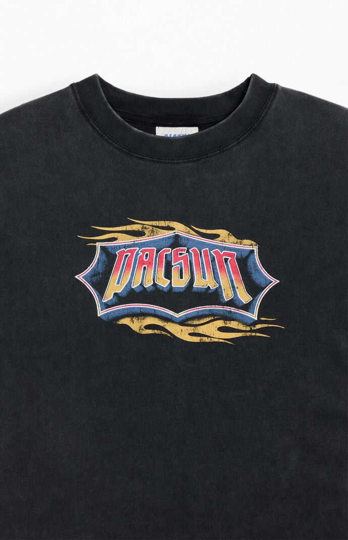 【Paragraph】24SS★ no.027 FLAME FONT LOGO T SHIRT Paragraph】24SS☆ no.027 FLAME FONT LOGO T SHIRT (Paragraph