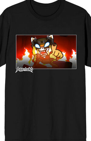 Aggretsuko T-Shirt Aggretsuko T-Shirt image number null