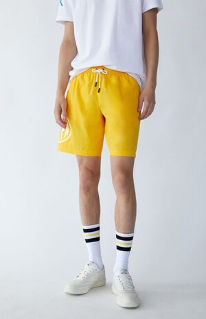 Yellow Authentic Pop Emay Shorts Yellow Authentic Pop Emay Shorts image number null