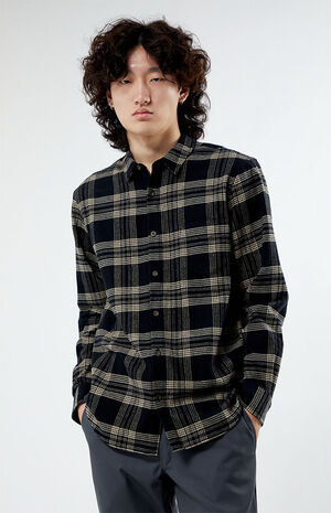 Black & Tan Classic Plaid Shirt image number 1