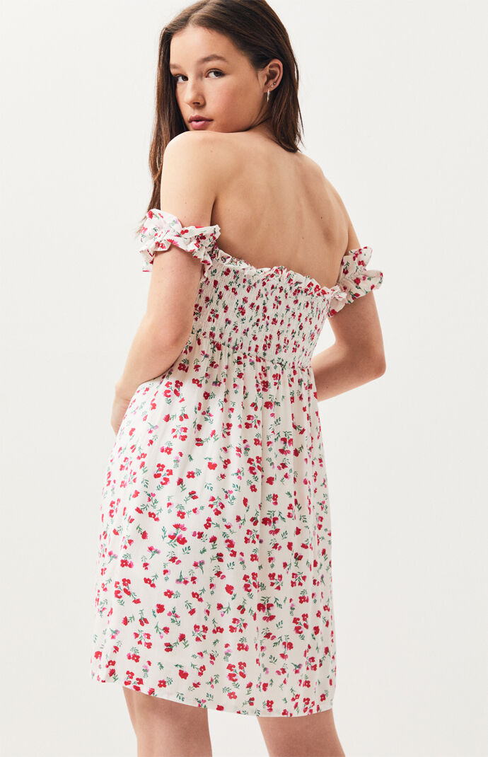 Burma Bloom Mini Dress