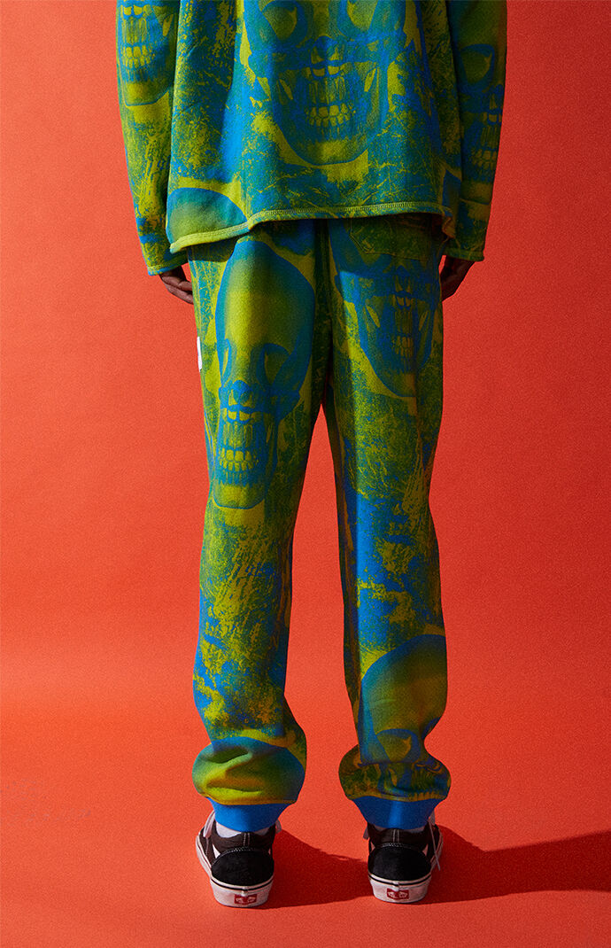 x Russell Athletic Blue Graphic Sweatpants