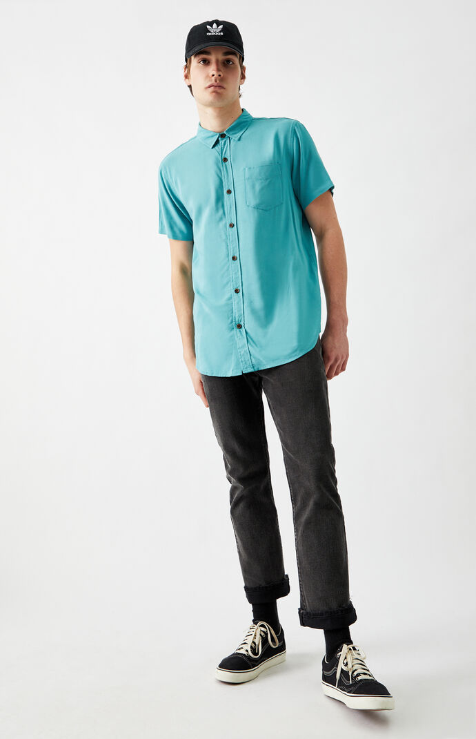 Kozy Classic Short Sleeve Button-Up Shirt