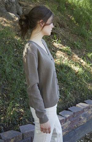 Brown Billie Cardigan image number 3