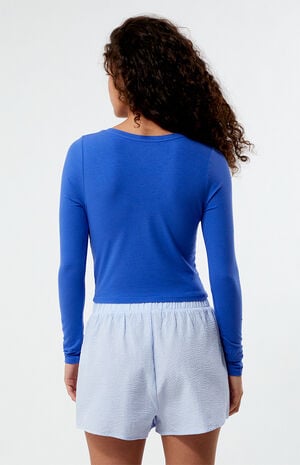 Seersucker Pull-On Shorts image number 3