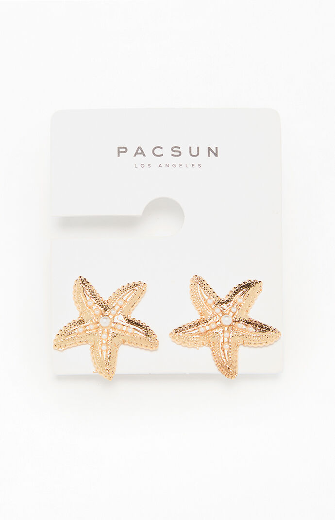 Pacsun Starfish Earrings