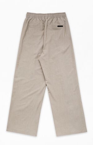 Seal Pleated Drawstring Pants image number 2