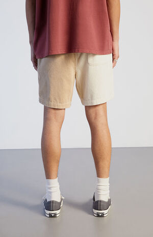 Split Corduroy Volley Shorts image number 4