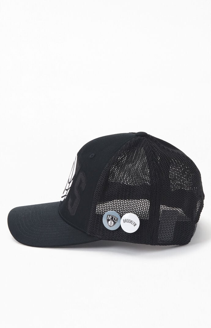 brooklyn nets trucker hat