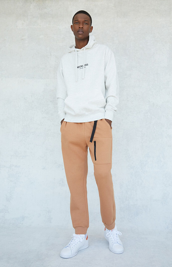 Zip Cargo Fleece Sweatpants