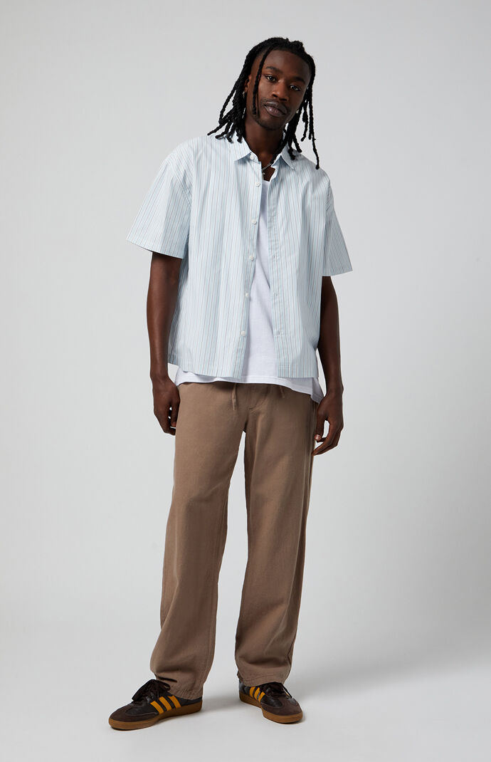 Pacsun Brown Linen Pants | PacSun