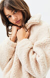 Ivory Sherpa Jacket Ivory Sherpa Jacket image number null