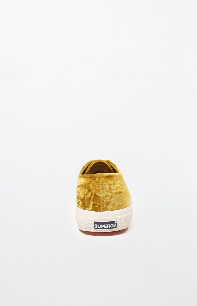 Women's Crushed Velvet Sneakers