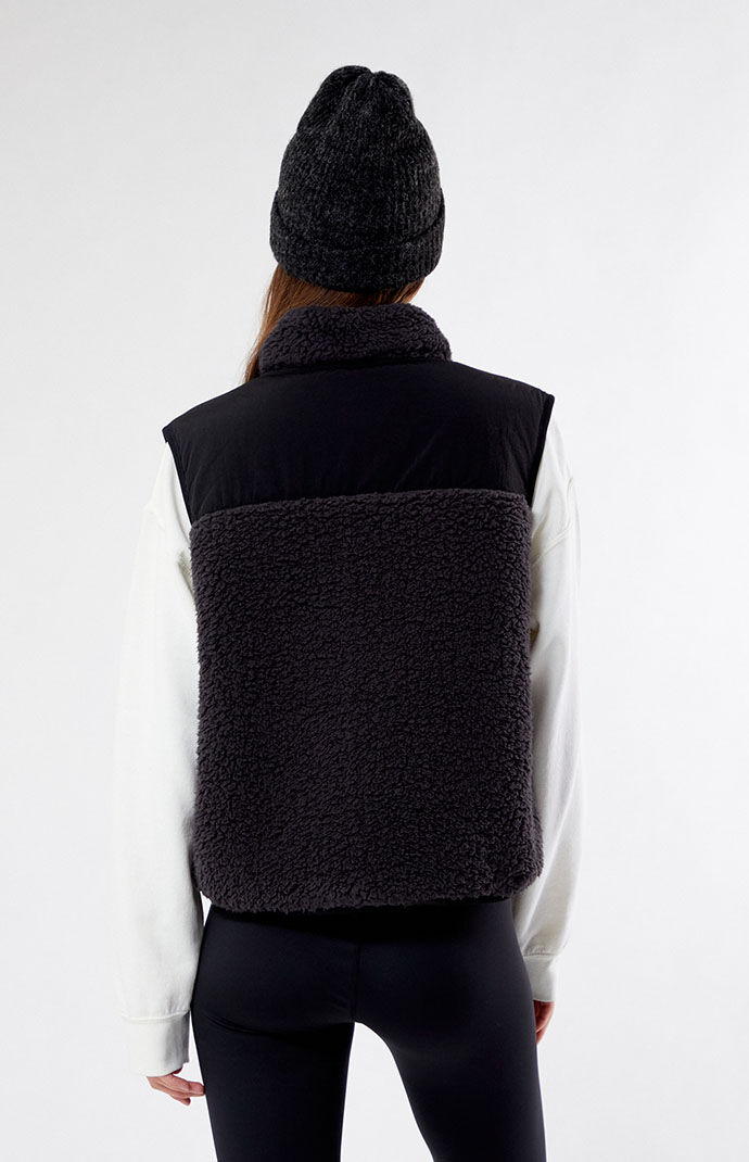 Pacsun Flex Sherpa Fleece Vest | PacSun