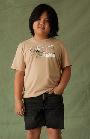 Eco Black Denim Shorts image number 2