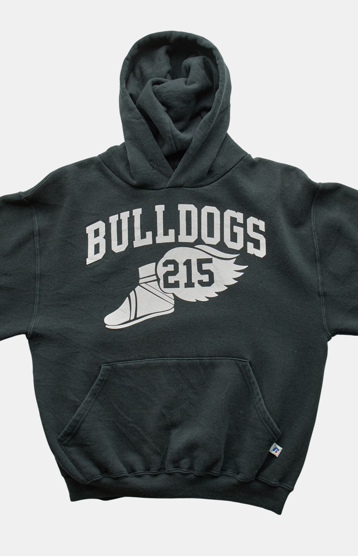 PS VINTAGE 2000s Bulldogs Russell Pullover Hoodie