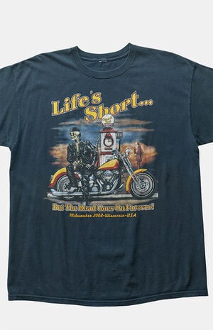 2000s The Road Goes On Forever T-Shirt image number 3