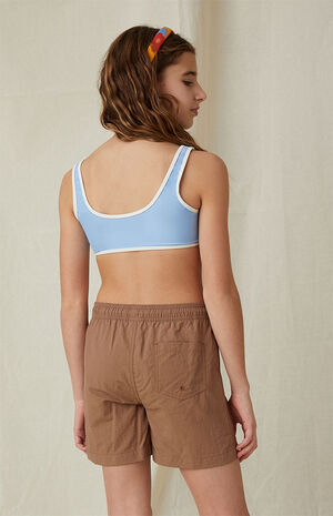 Light Blue California&nbsp;Bikini Top & Bottom Set image number 4