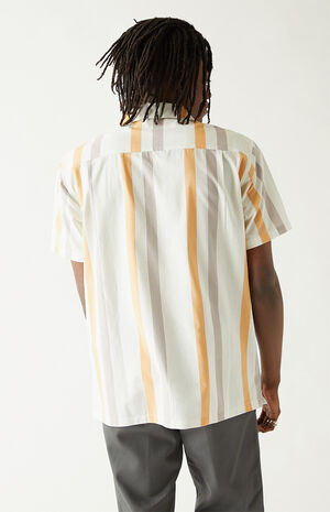 Striped Resort Camp Shirt Striped Resort Camp Shirt image number null