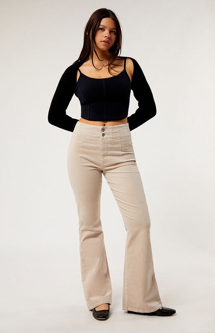 Corduroy Flare Pants