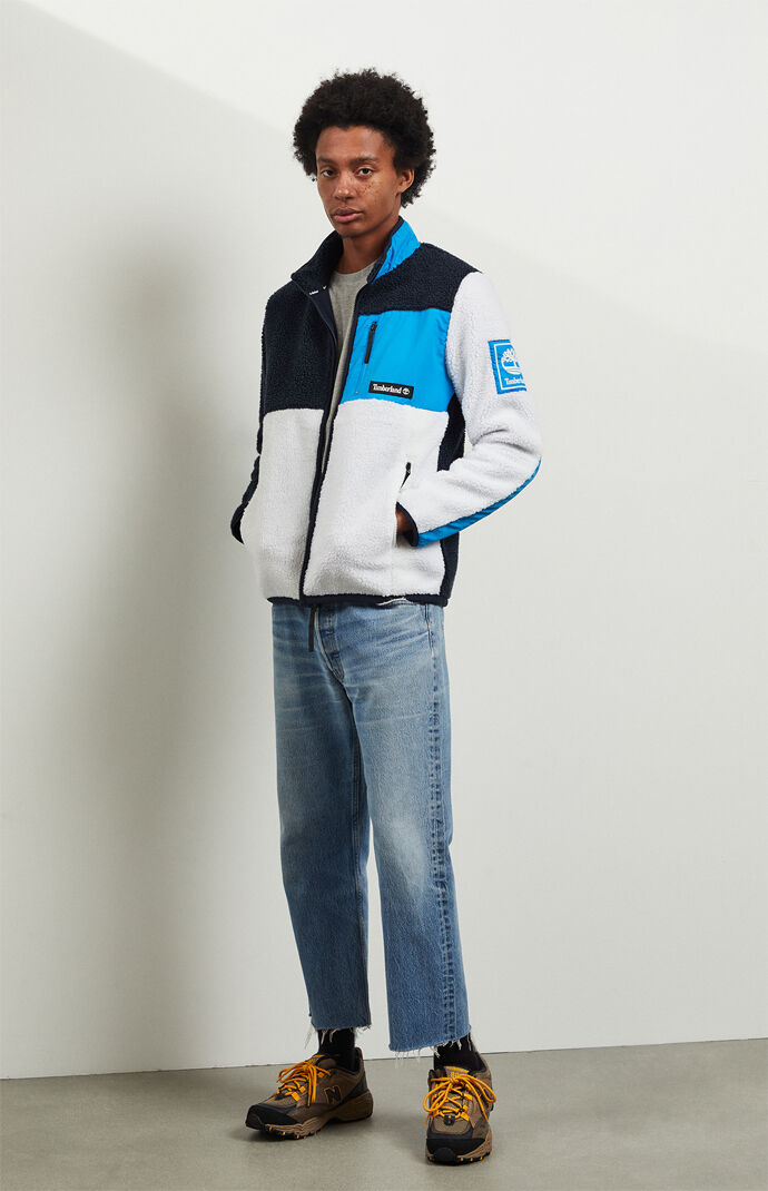 Outdoor Sherpa Fleece Zip-Up Jacket