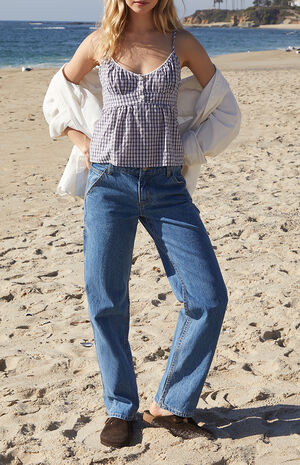 Plaid Tiffany Tank Top image number 4