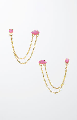 Two-Hole Earring Chain image number 1