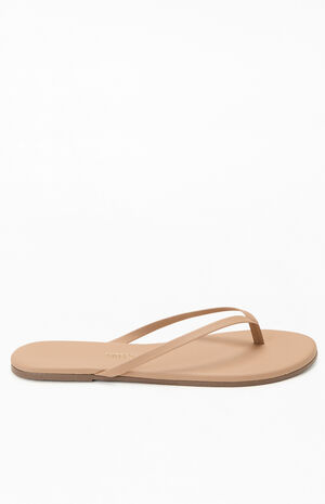 Women's Beige Foundations Matte Sandals image number 1