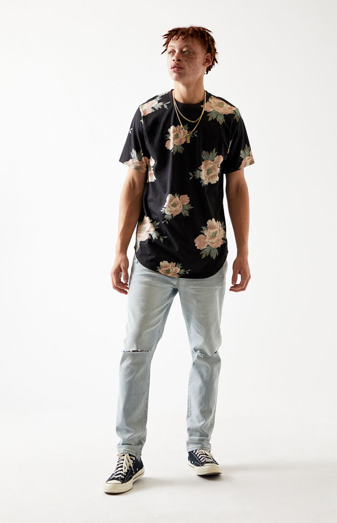 Coronet Floral Scallop T-Shirt
