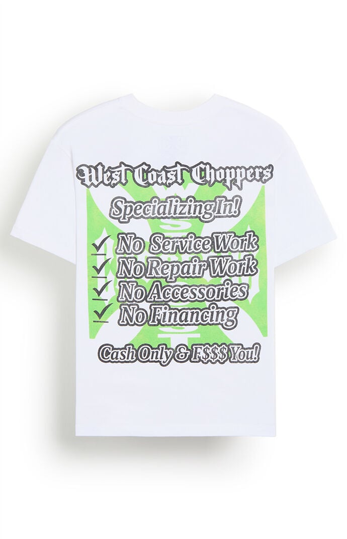 West Coast Choppers Cash Only T-Shirt